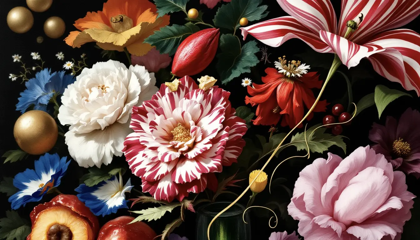 Flowers in display p3 format